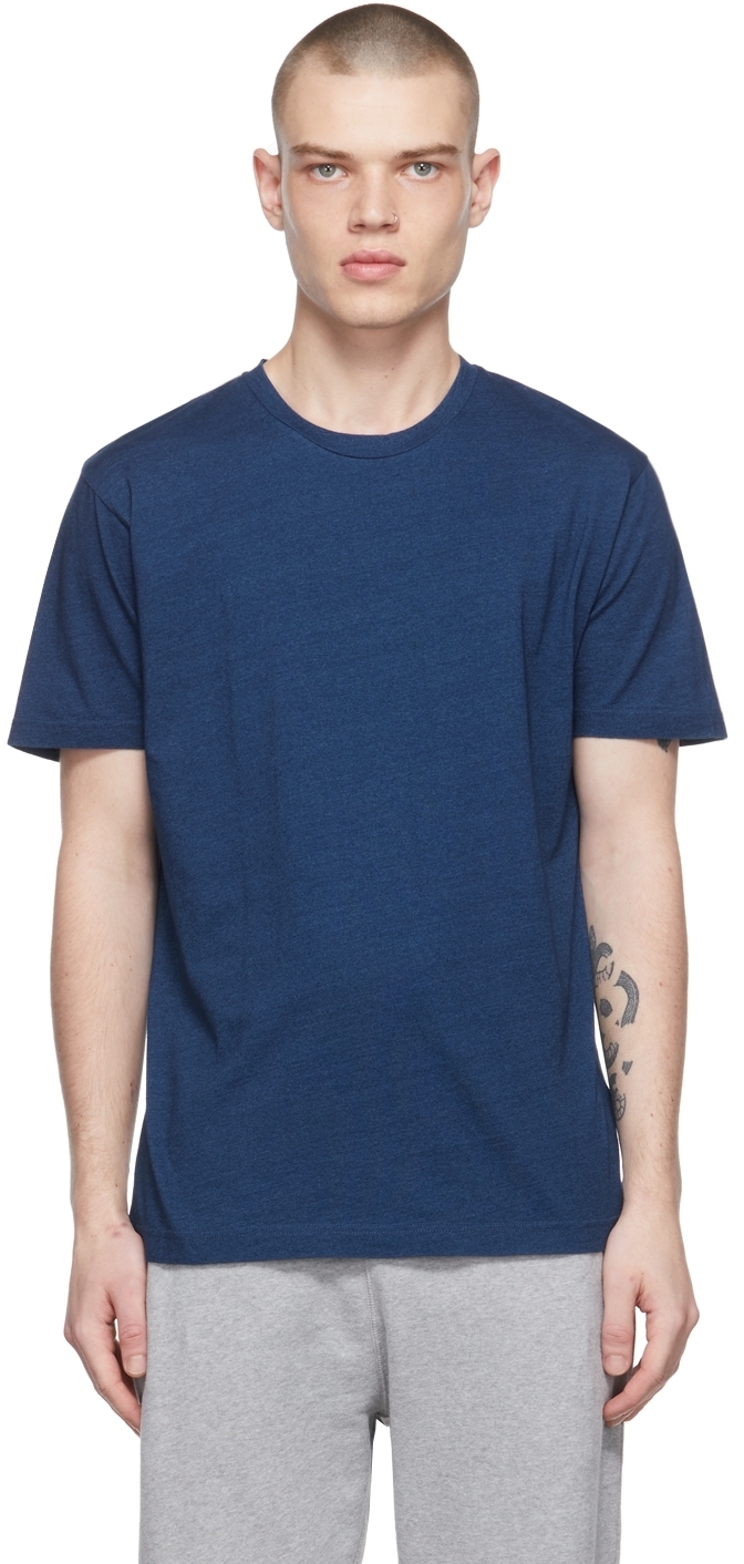 Sunspel Indigo Riviera T-Shirt Sunspel