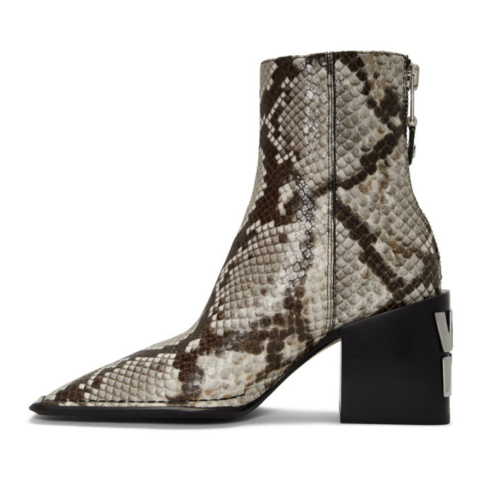 alexander wang snake boots