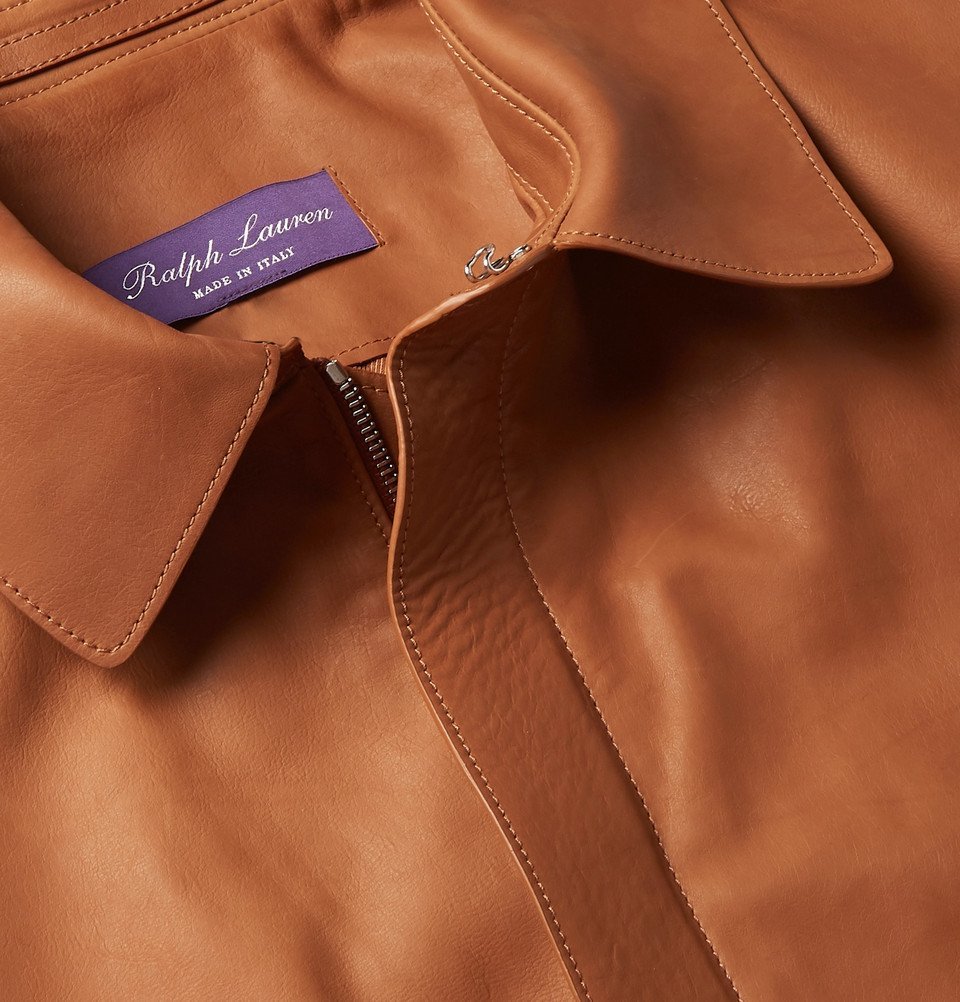 Ralph Lauren Purple Label - Henfield Leather Jacket - Men - Brown Ralph  Lauren Purple Label