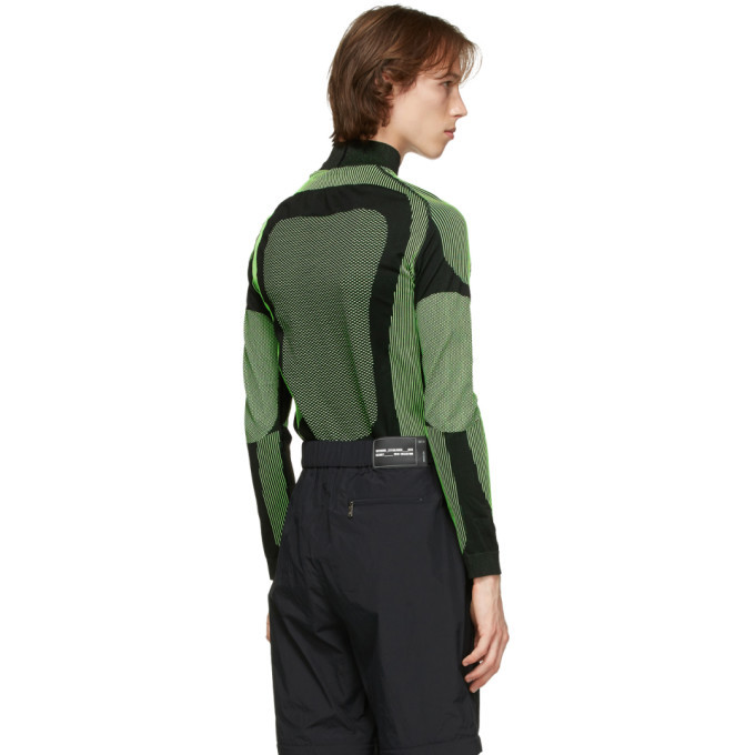 MISBHV Black and Green Active Turtleneck MISBHV
