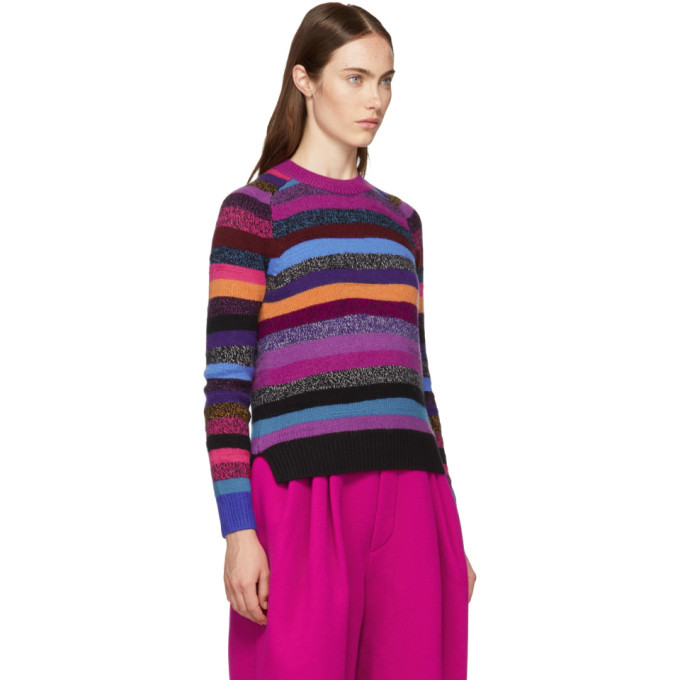 long sleeve striped sweater