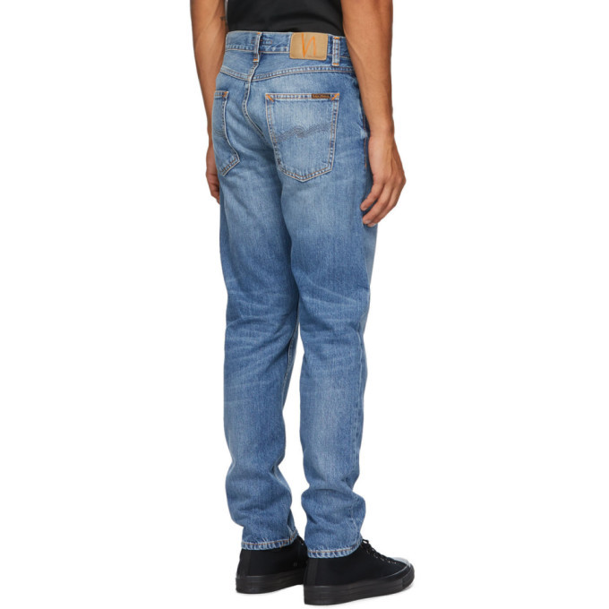 Nudie Jeans Blue Steady Eddie II Jeans 