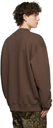 032c Brown Heavy Crewneck Sweatshirt
