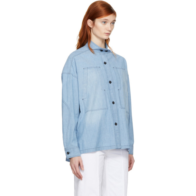 Isabel Marant Etoile Blue Chambray Louise Shirt