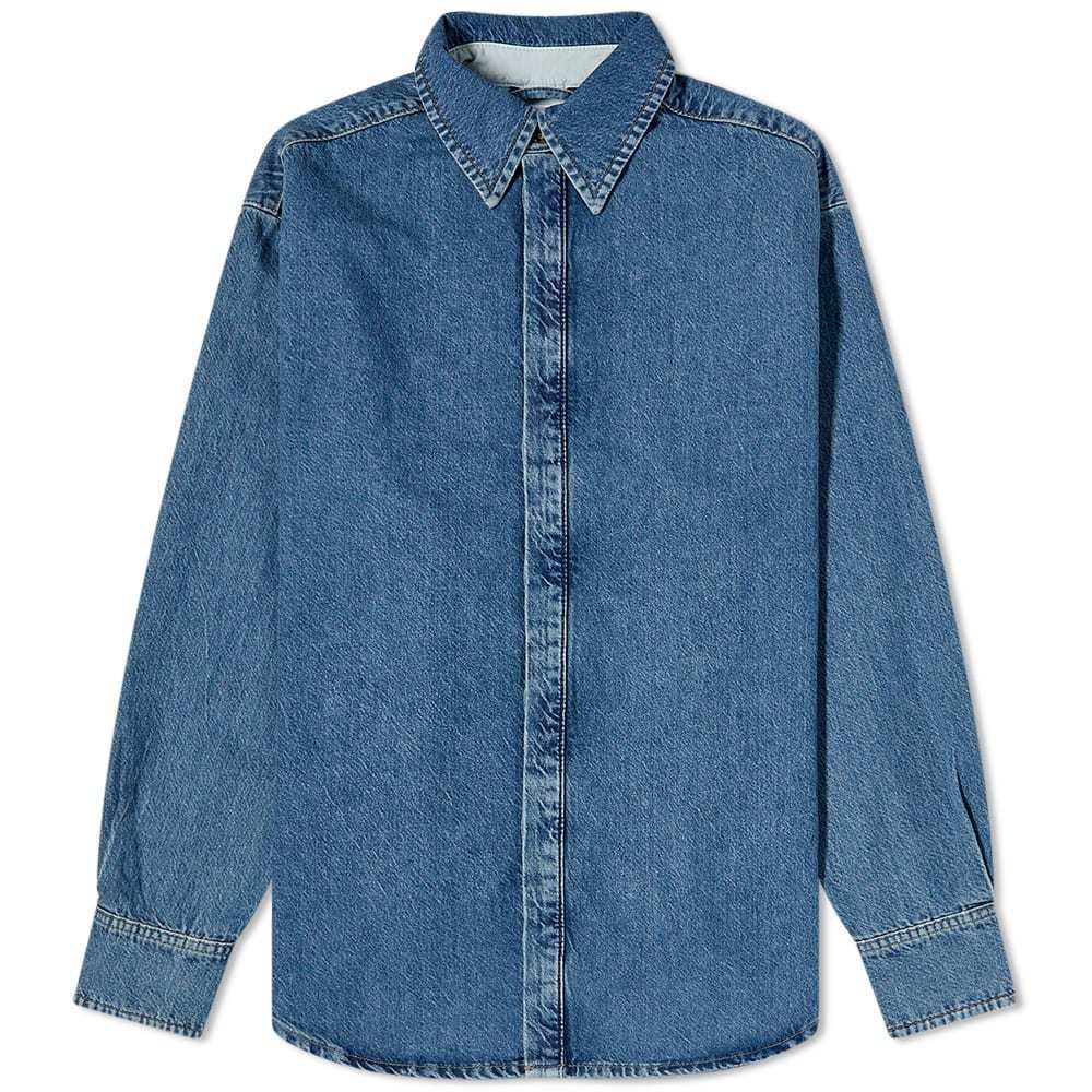 Good American Oversized Denim Boyfriend Shirt Good American