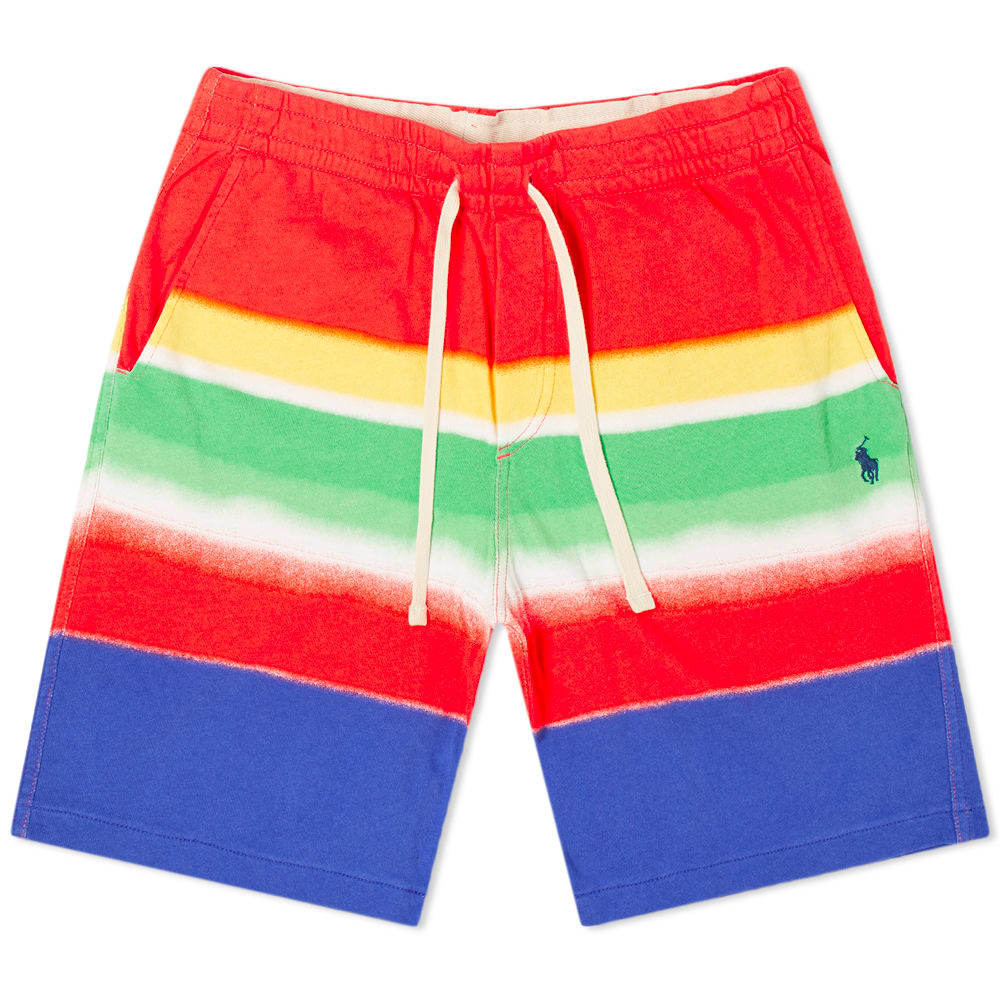 Polo Ralph Lauren Fade Stripe Terry Short Polo Ralph Lauren