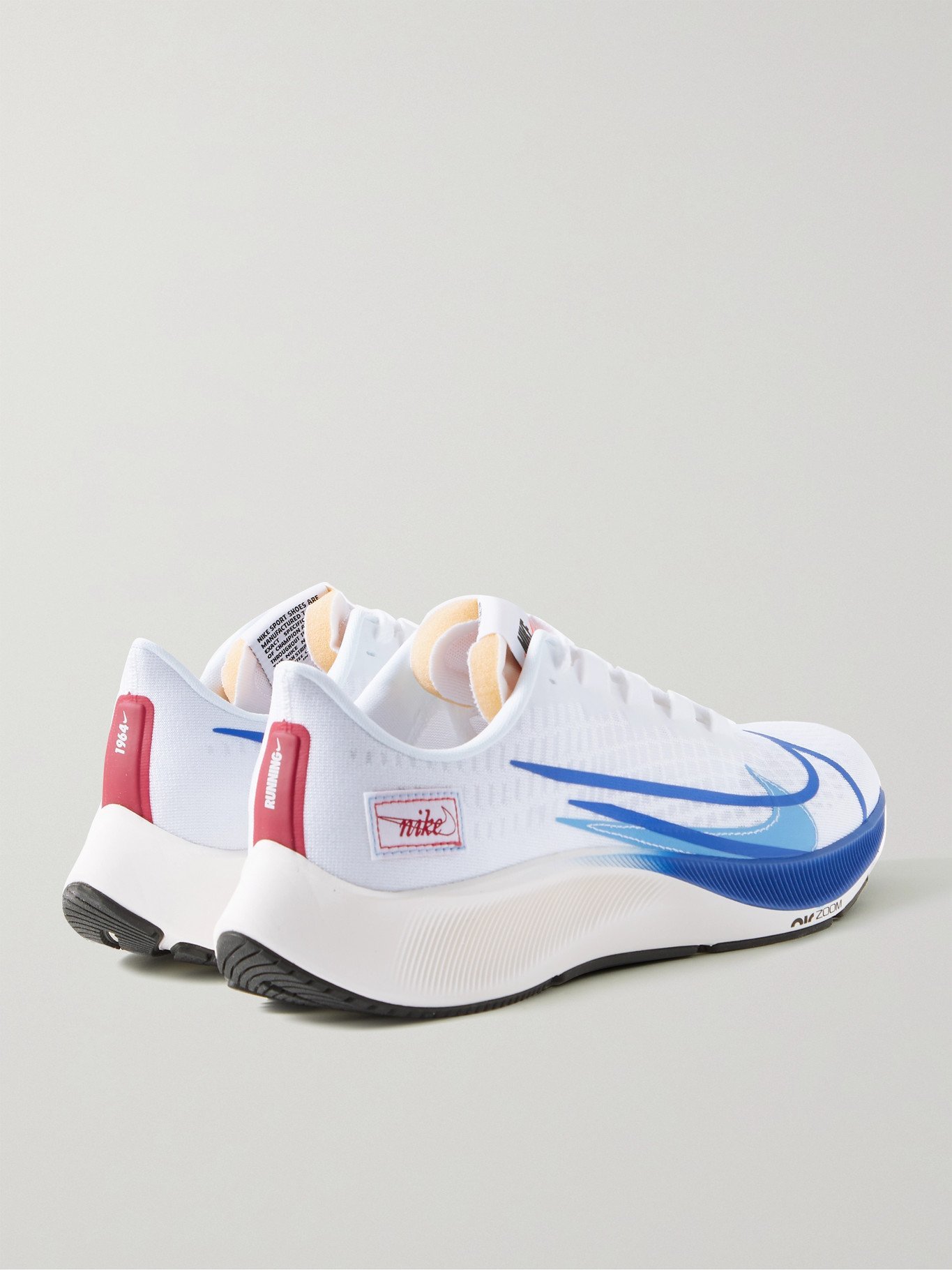 NIKE RUNNING - Air Zoom Pegasus 37 Premium Mesh Running Sneakers 