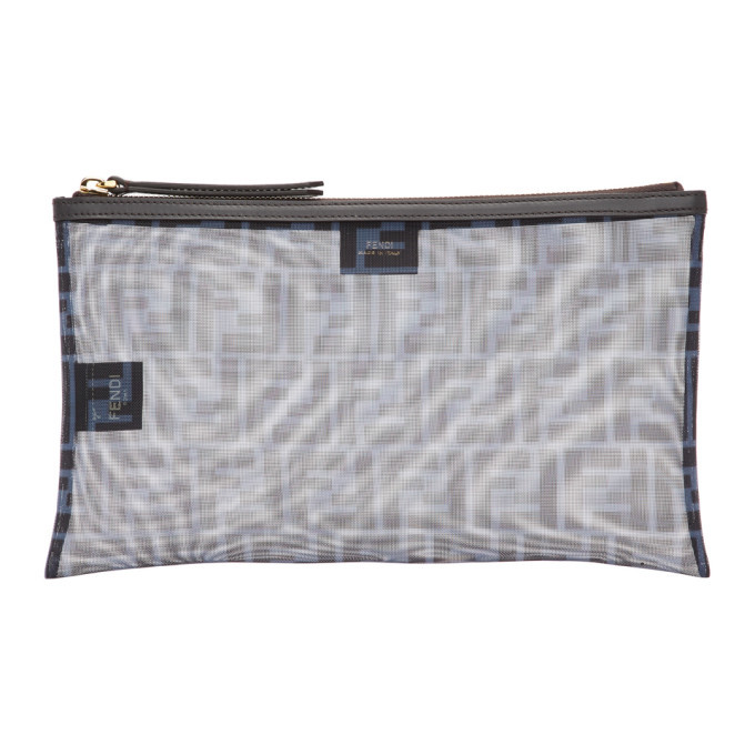 fendi mesh pouch