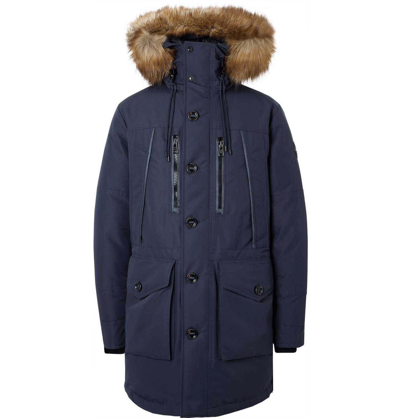POLO RALPH LAUREN - RLX Alistair Faux Fur-Trimmed Padded Shell Hooded ...