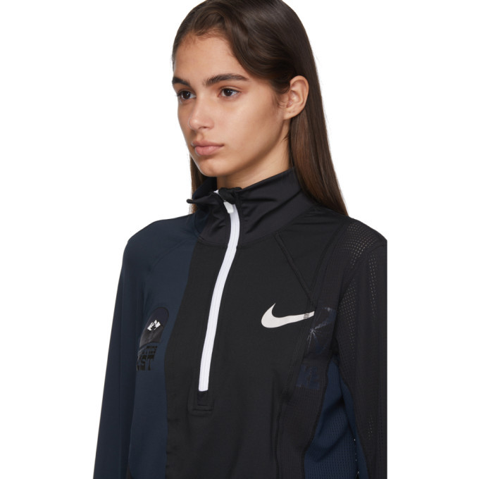 navy running jacket