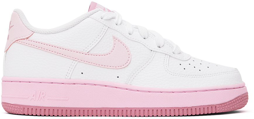 white nike air force 1 big kids
