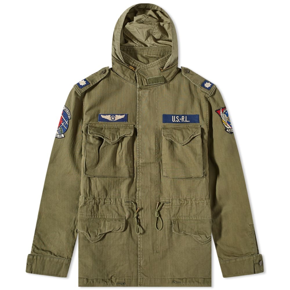 Polo Ralph Lauren Men's M65 Jacket in Soldier Olive Polo Ralph Lauren