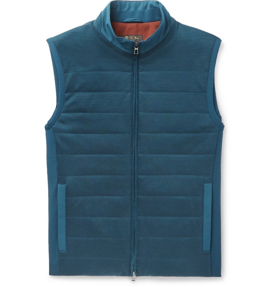 Loro Piana - Storm System Quilted Shell and Virgin Wool Gilet - Men ...