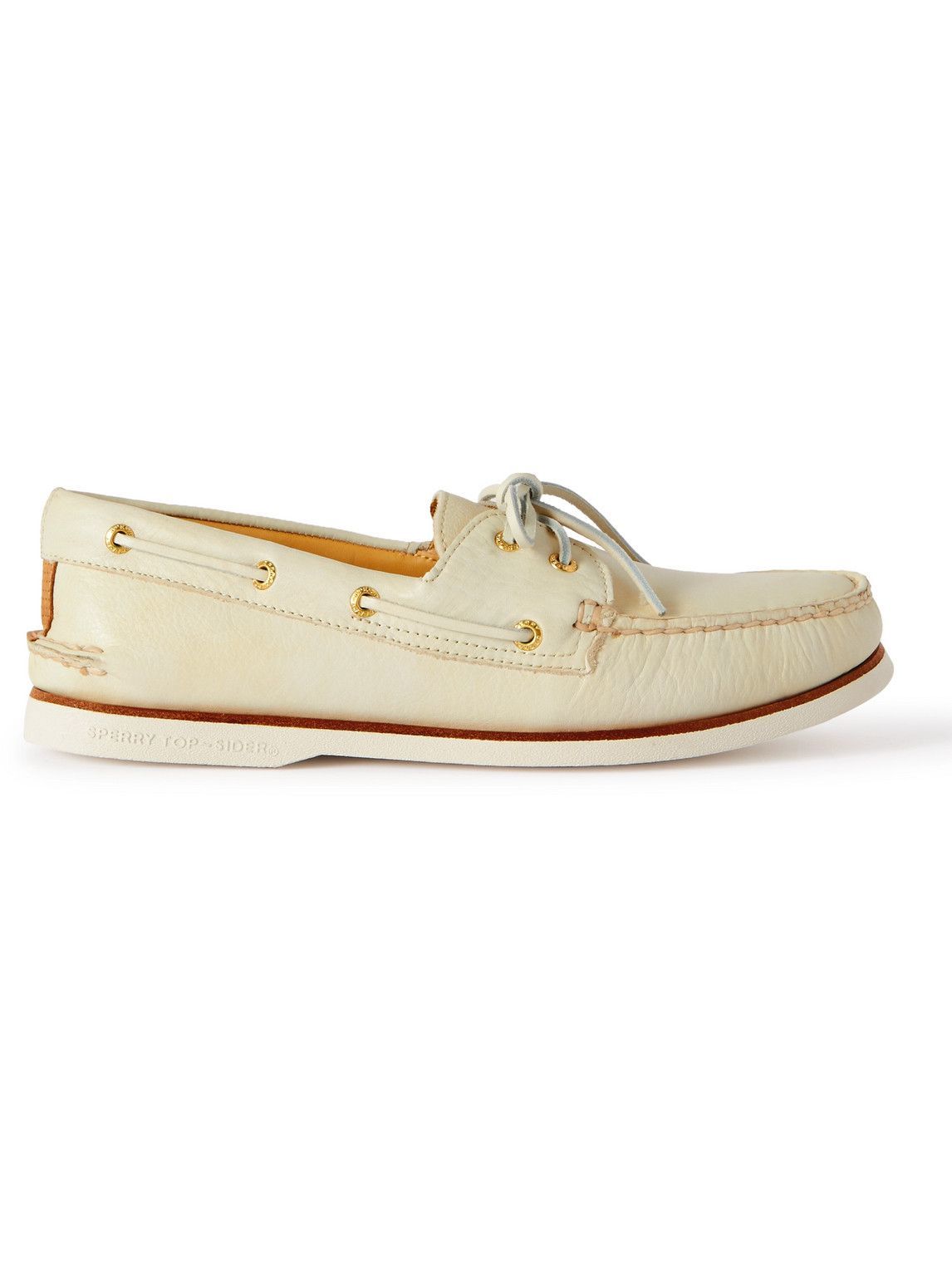 loyalitet halvø tema Sperry - Gold Cup Authentic Original Full-Grain Leather Boat Shoes -  Neutrals Sperry Topsider