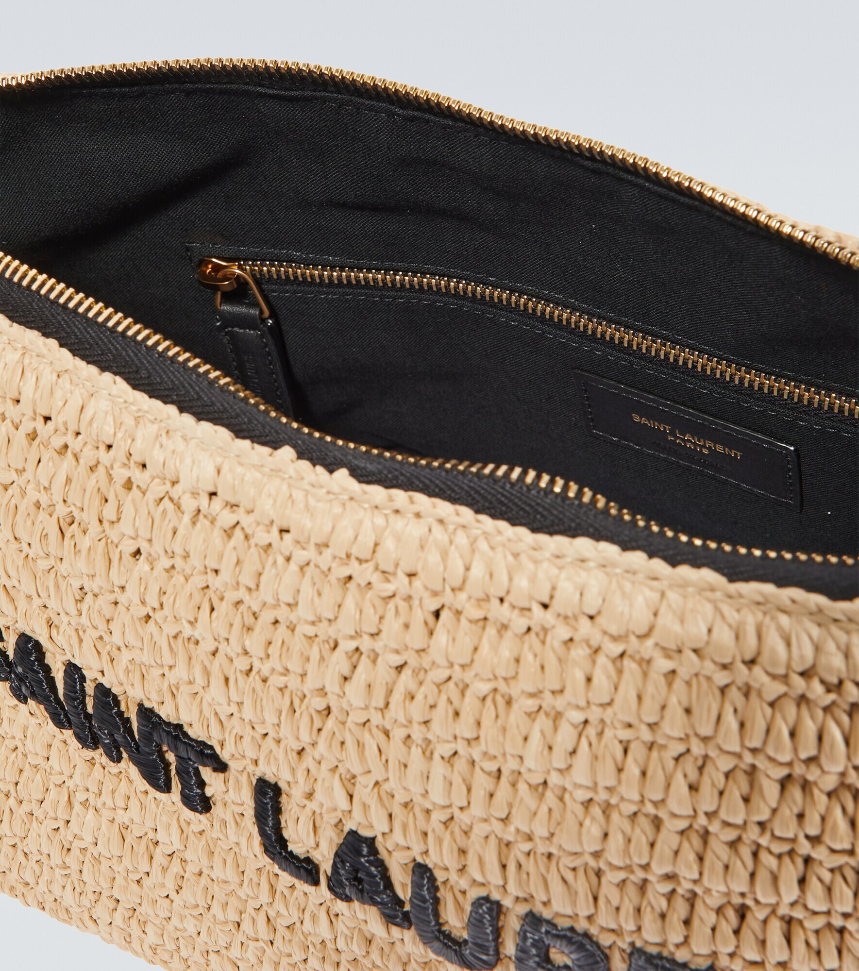 Saint Laurent Raffia shoulder bag Saint Laurent