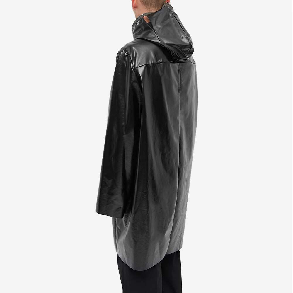 Rick Owens Men's Jumbo Gimp Coat in Black