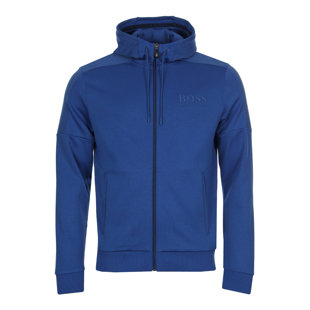 blue boss hoodie