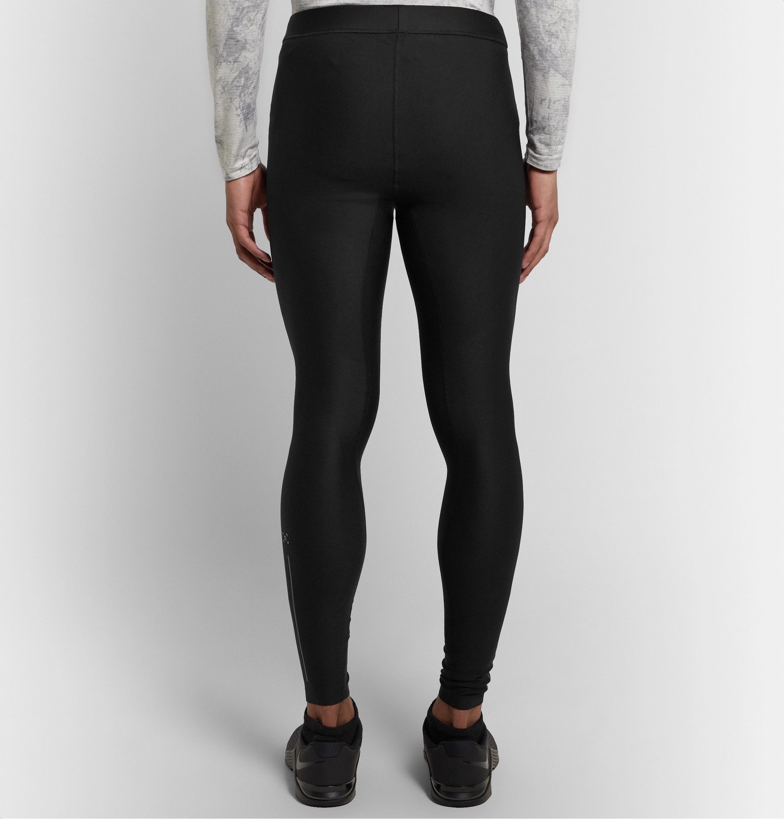 Lululemon - Zoned In Mesh-Panelled SenseKnit Tights - Black Lululemon