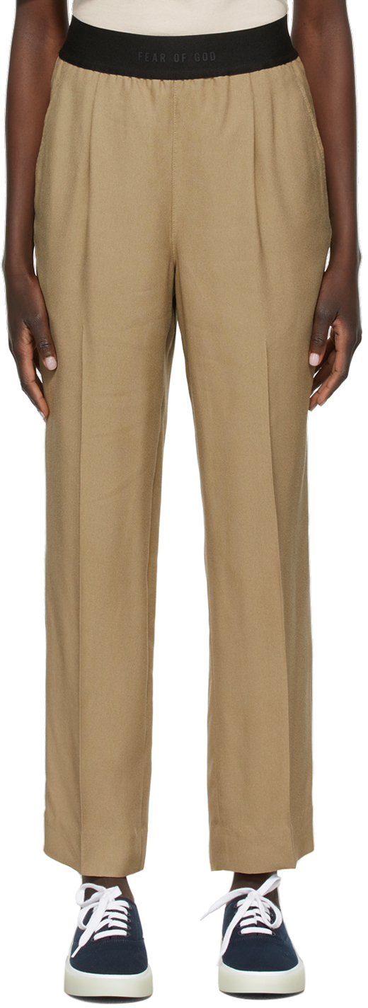 Fear of God Beige Everyday Trousers Fear Of God