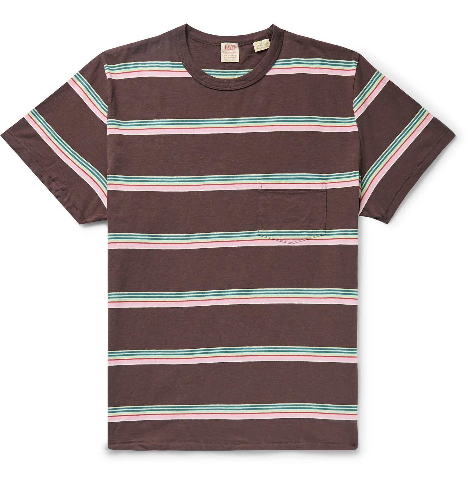 1960s Striped Cotton-Jersey T-Shirt 