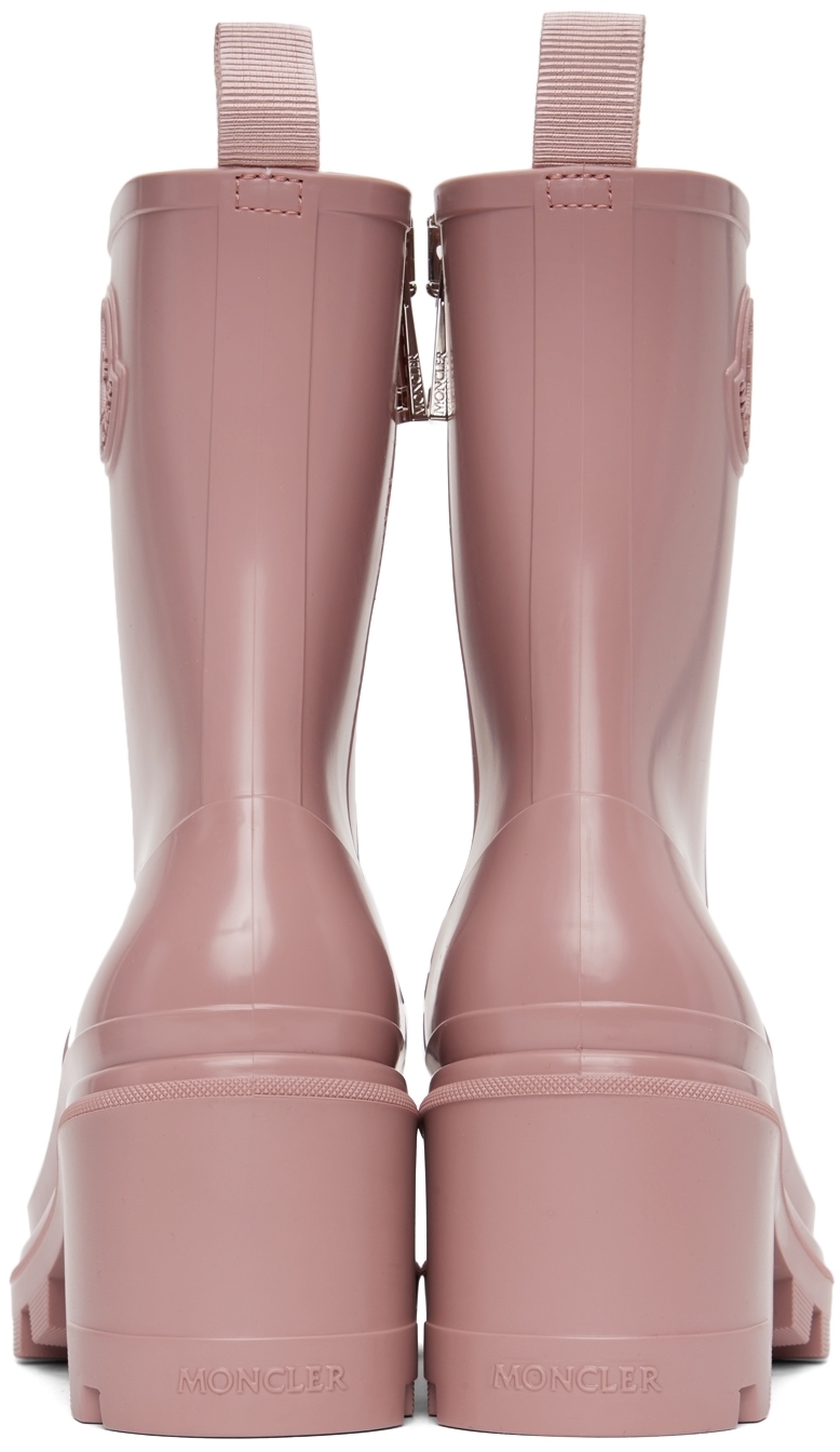 moncler pink boots