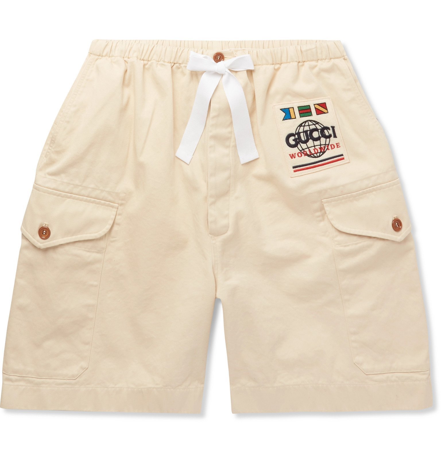 gucci twill shorts