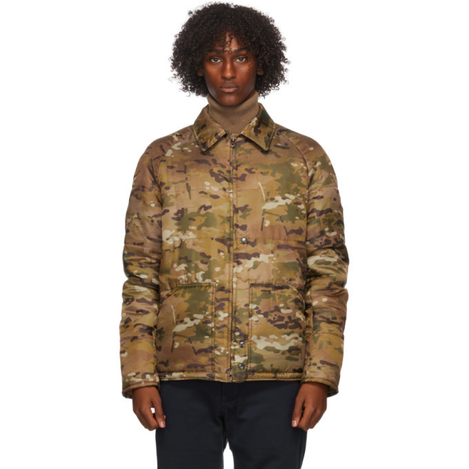 Junya Watanabe Khaki Camo Jacket Junya Watanabe