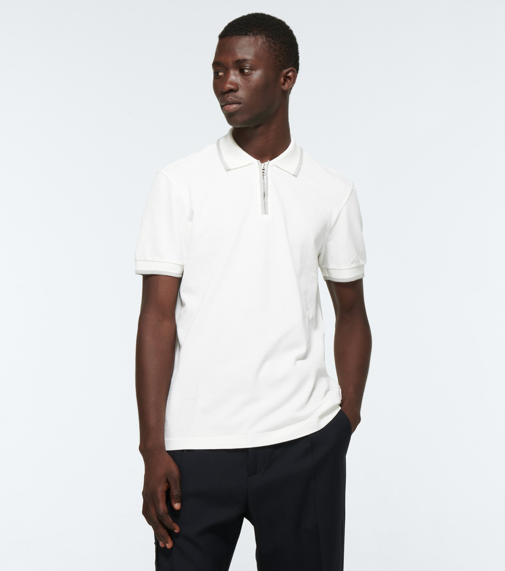 Orlebar Brown - Jarrett zipped cotton polo shirt Orlebar Brown