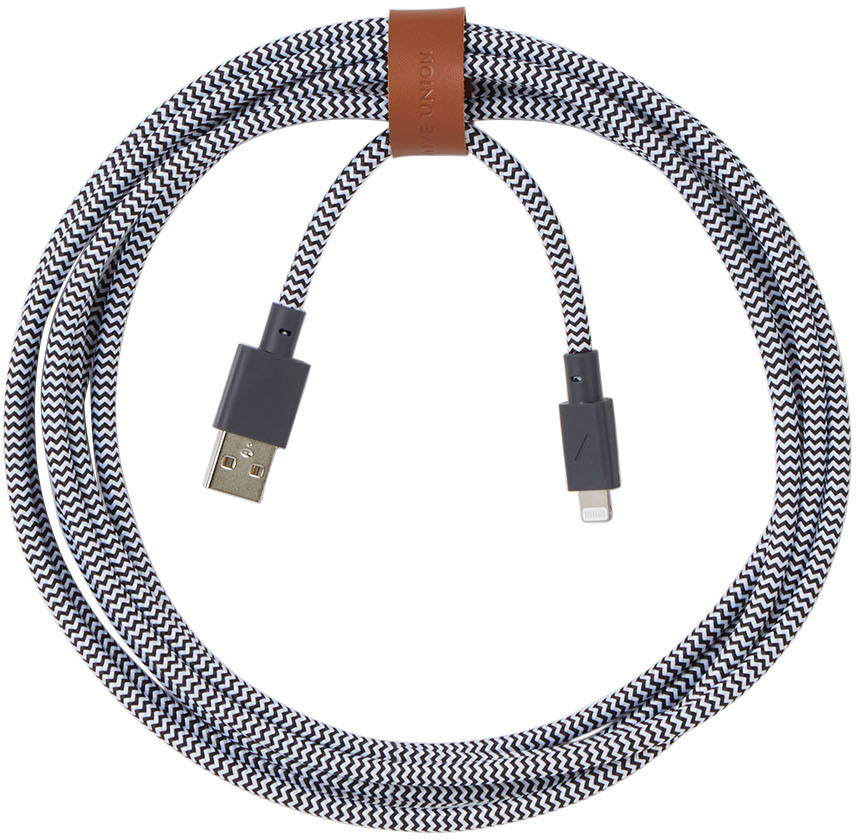 Photo: Native Union Black & White Charging Belt Cable