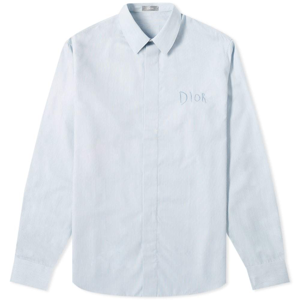 dior embroidered shirt