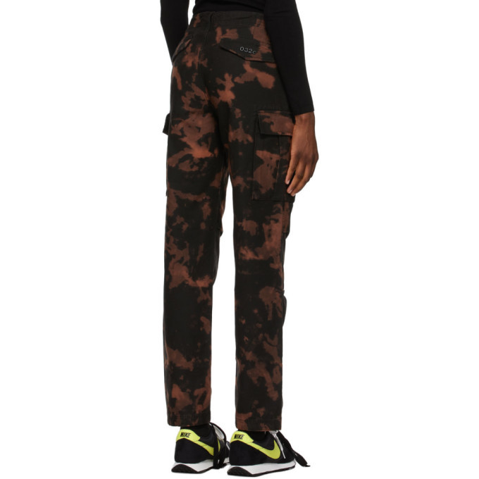 032c Black Bleached Trousers