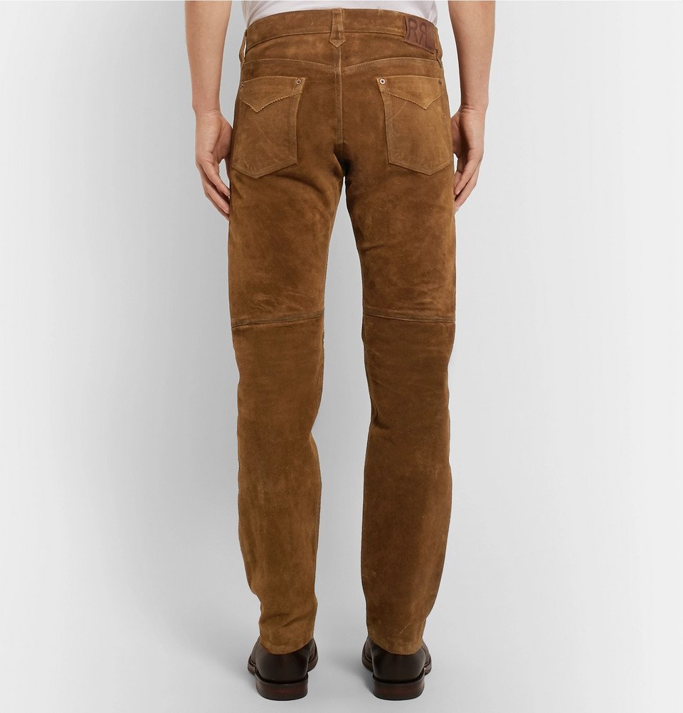 RRL - Alaskan Slim-Fit Suede Trousers 