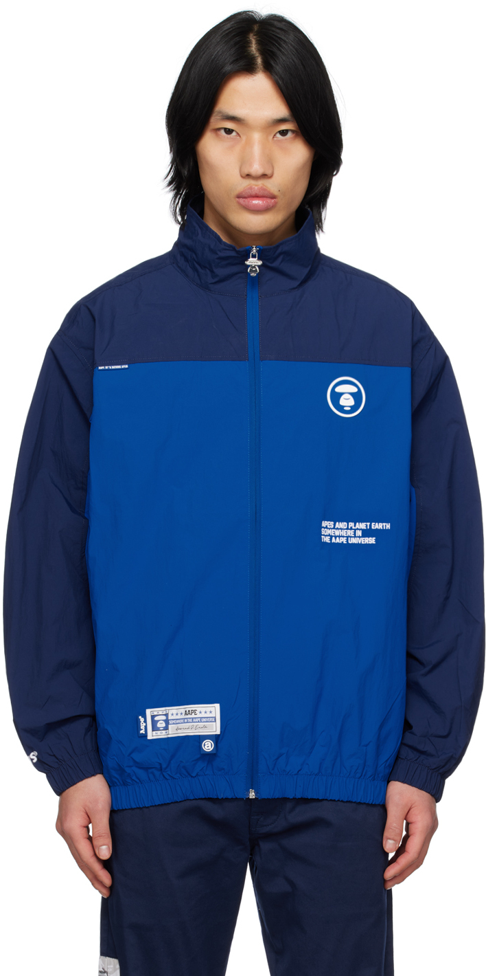 AAPE by A Bathing Ape Black Embroidered Jacket AAPE by A Bathing Ape