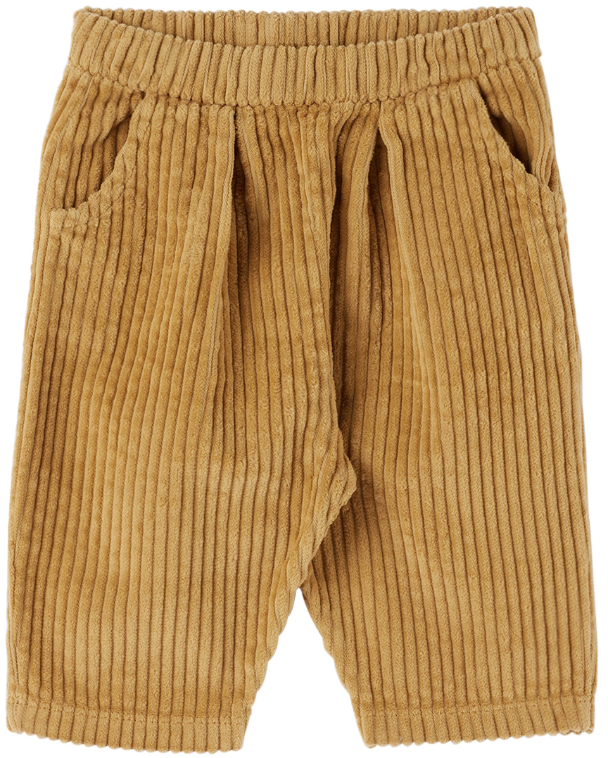 The Campamento Baby Yellow Corduroy Trousers