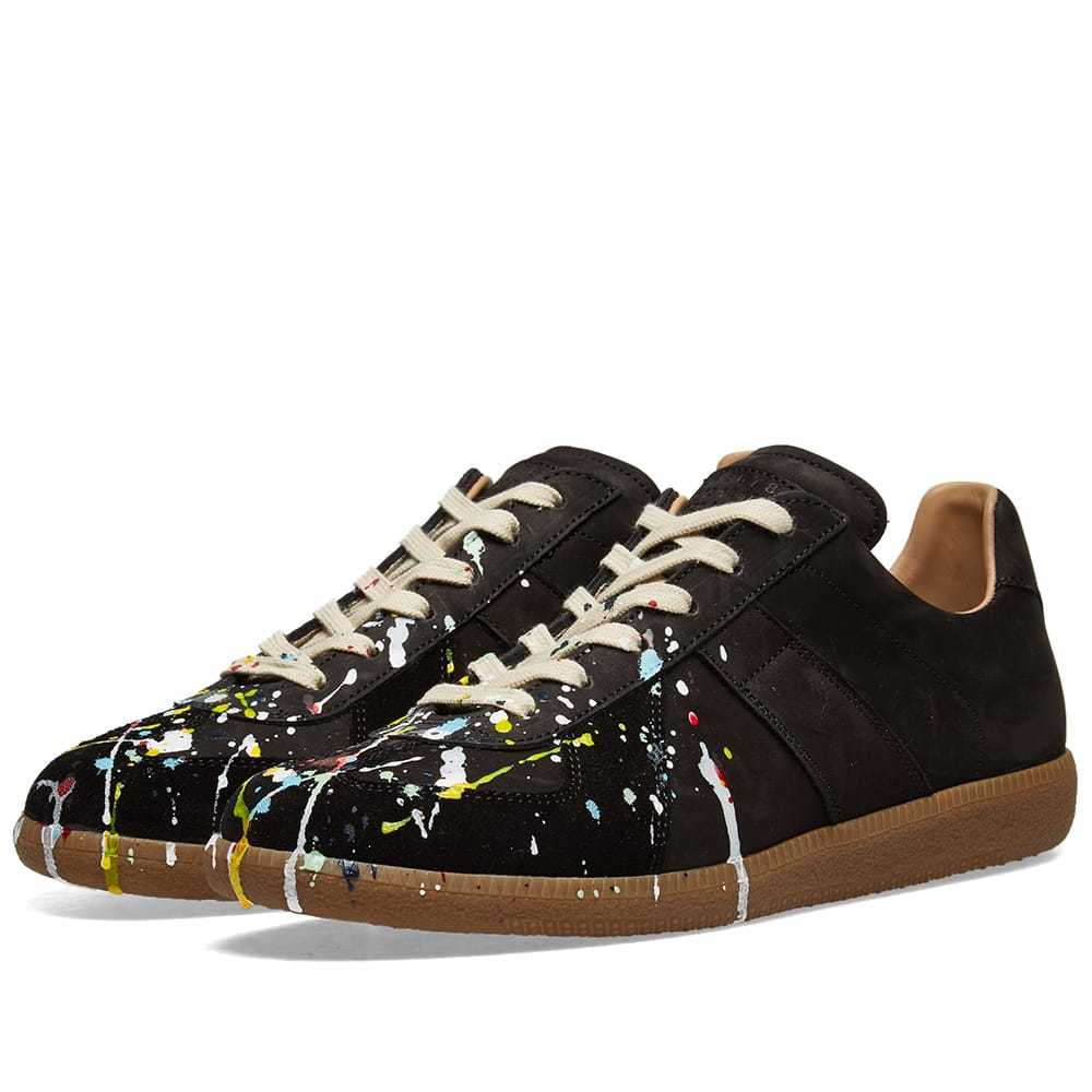 Maison Margiela 22 Painter Leather Replica Sneaker Black Maison Margiela