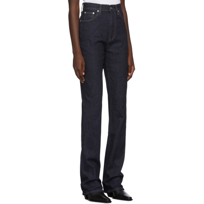 Helmut Lang Indigo Femme Bootcut Jeans 