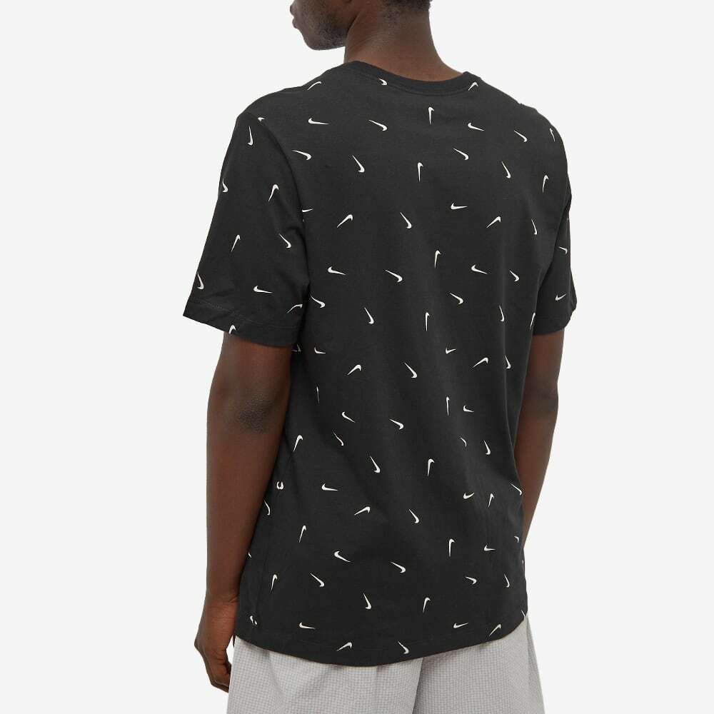 multi colored nike shirt