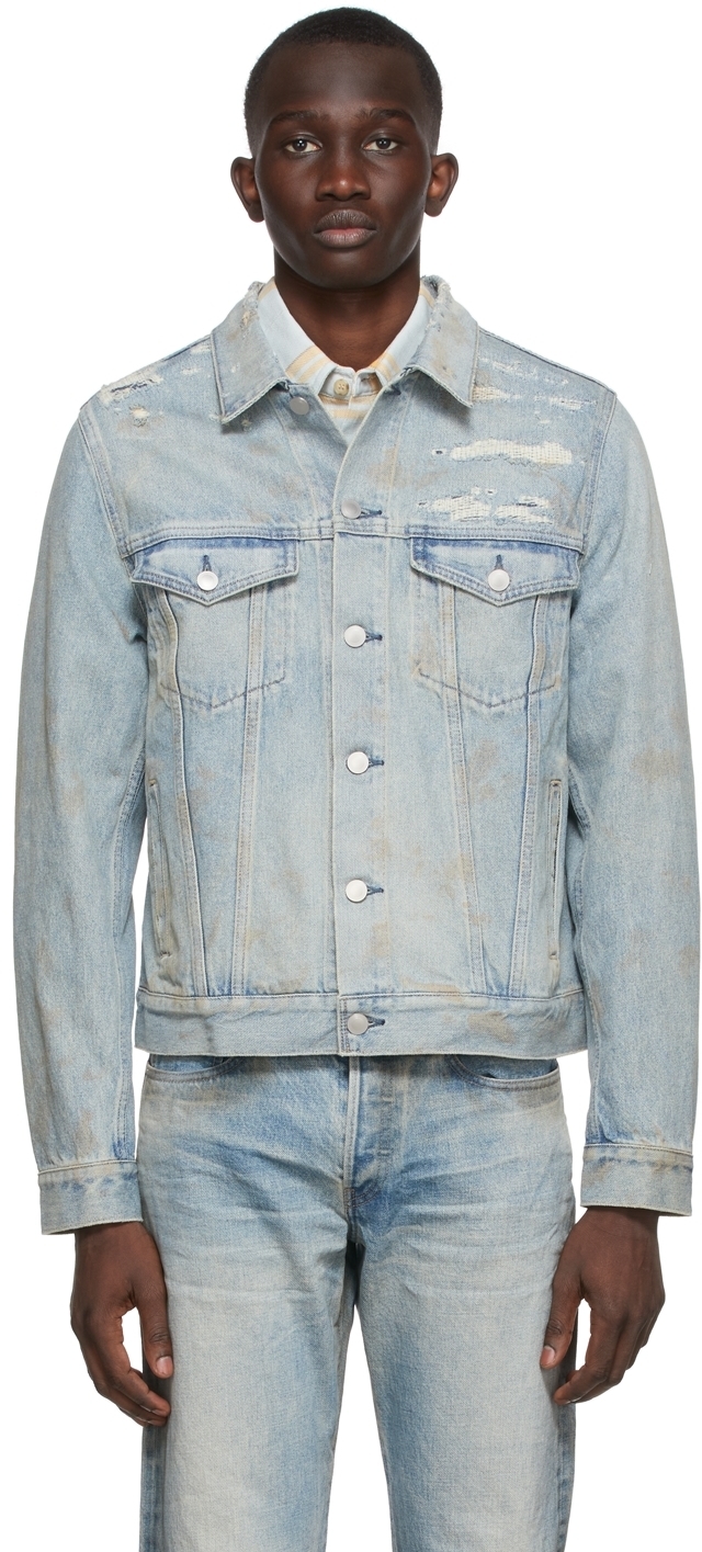 John Elliott Blue Thumper Denim Jacket John Elliott