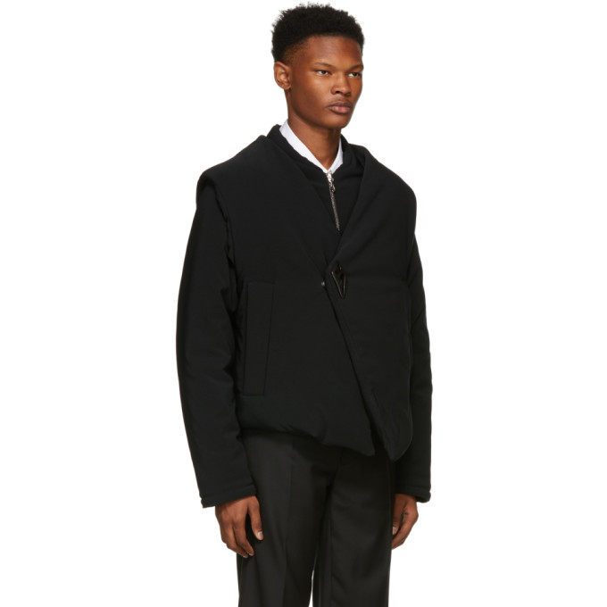 Namacheko Black Asymmetric Barbara Jacket Namacheko