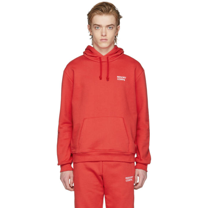 Resort Corps Red Logo Hoodie Resort Corps