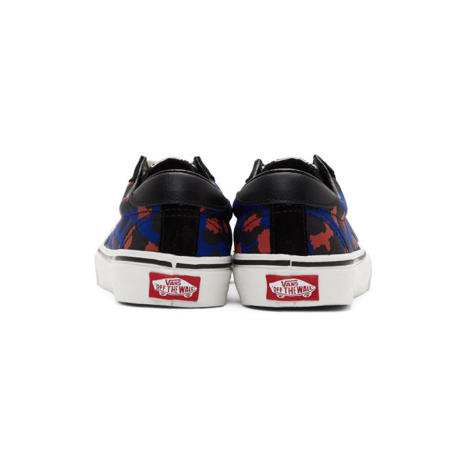blue leopard vans