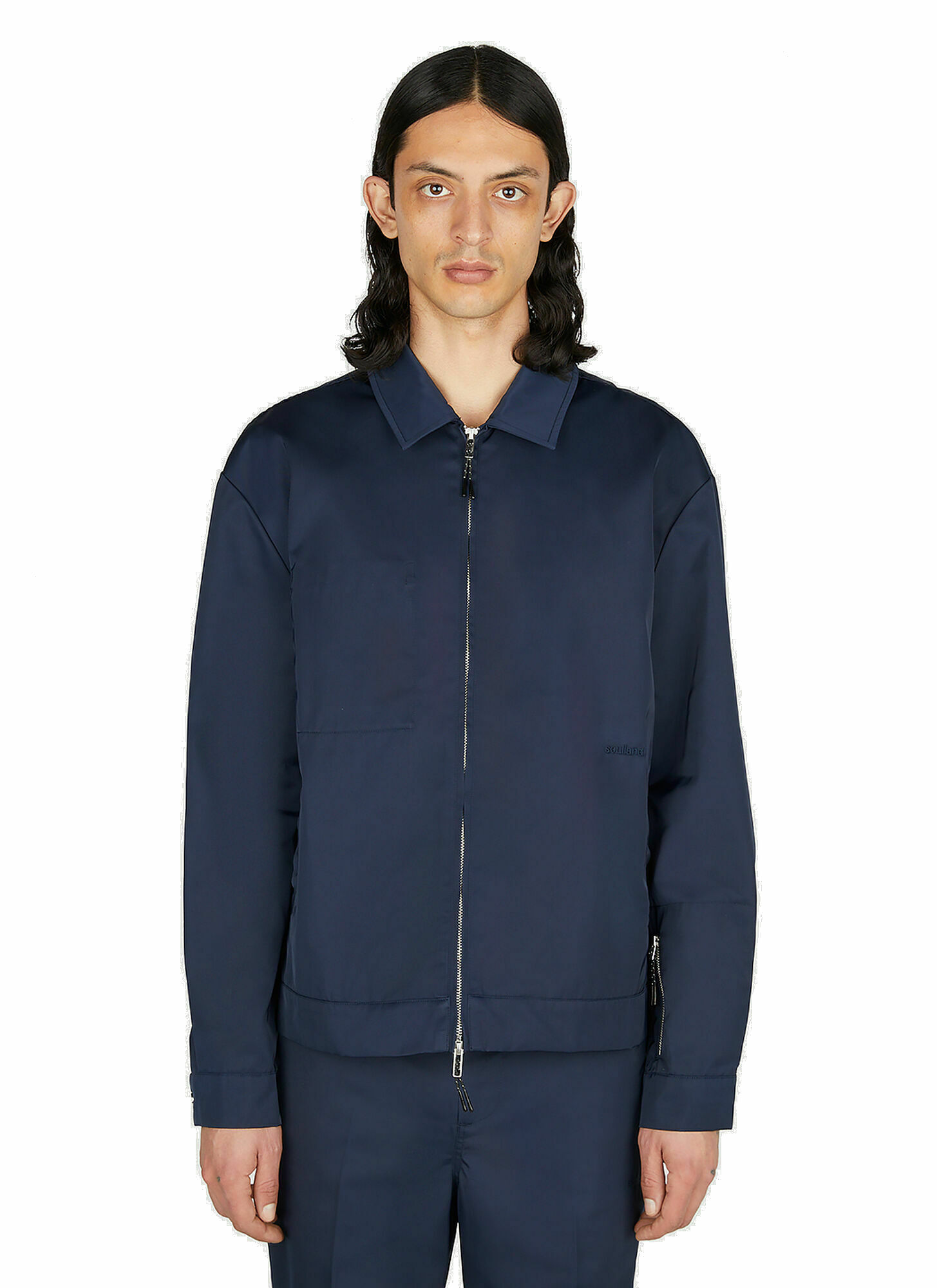 Soulland - Windom Jacket in Blue Soulland