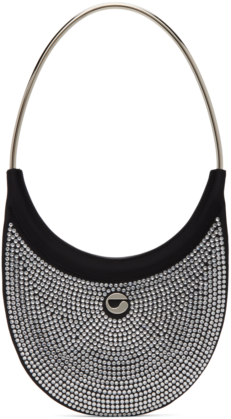 Coperni - Large Semi Swipe Earring (Single) - Black main image 1