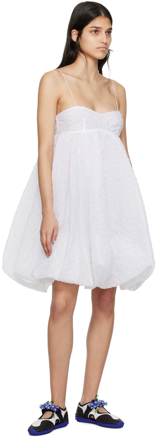 Cecilie Bahnsen White Sunni Minidress Cecilie Bahnsen