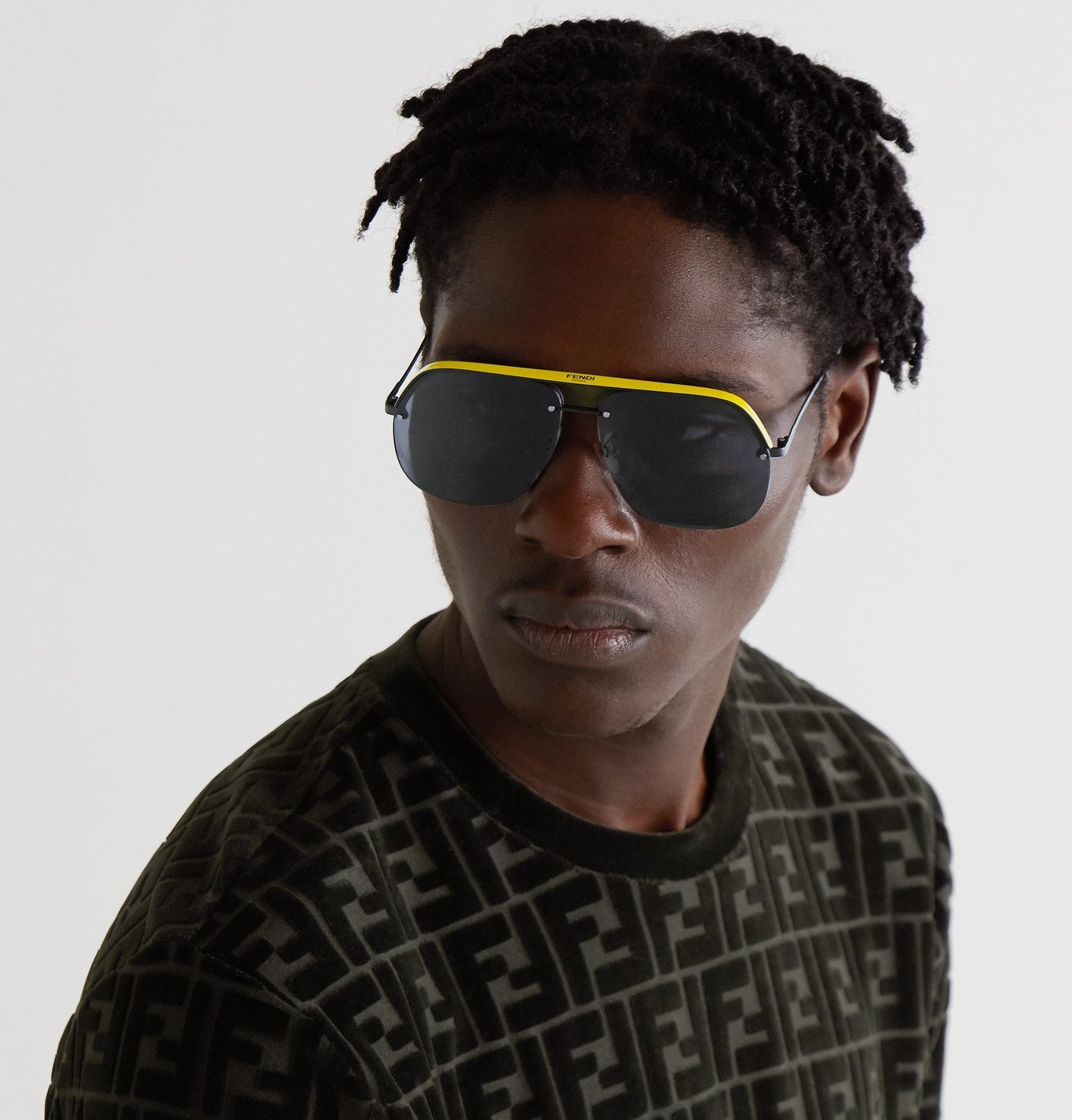 black fendi sunglasses