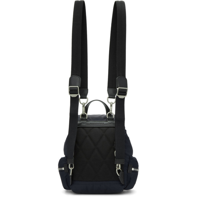 Burberry Navy Small Puffer Crossbody Backpack Burberry