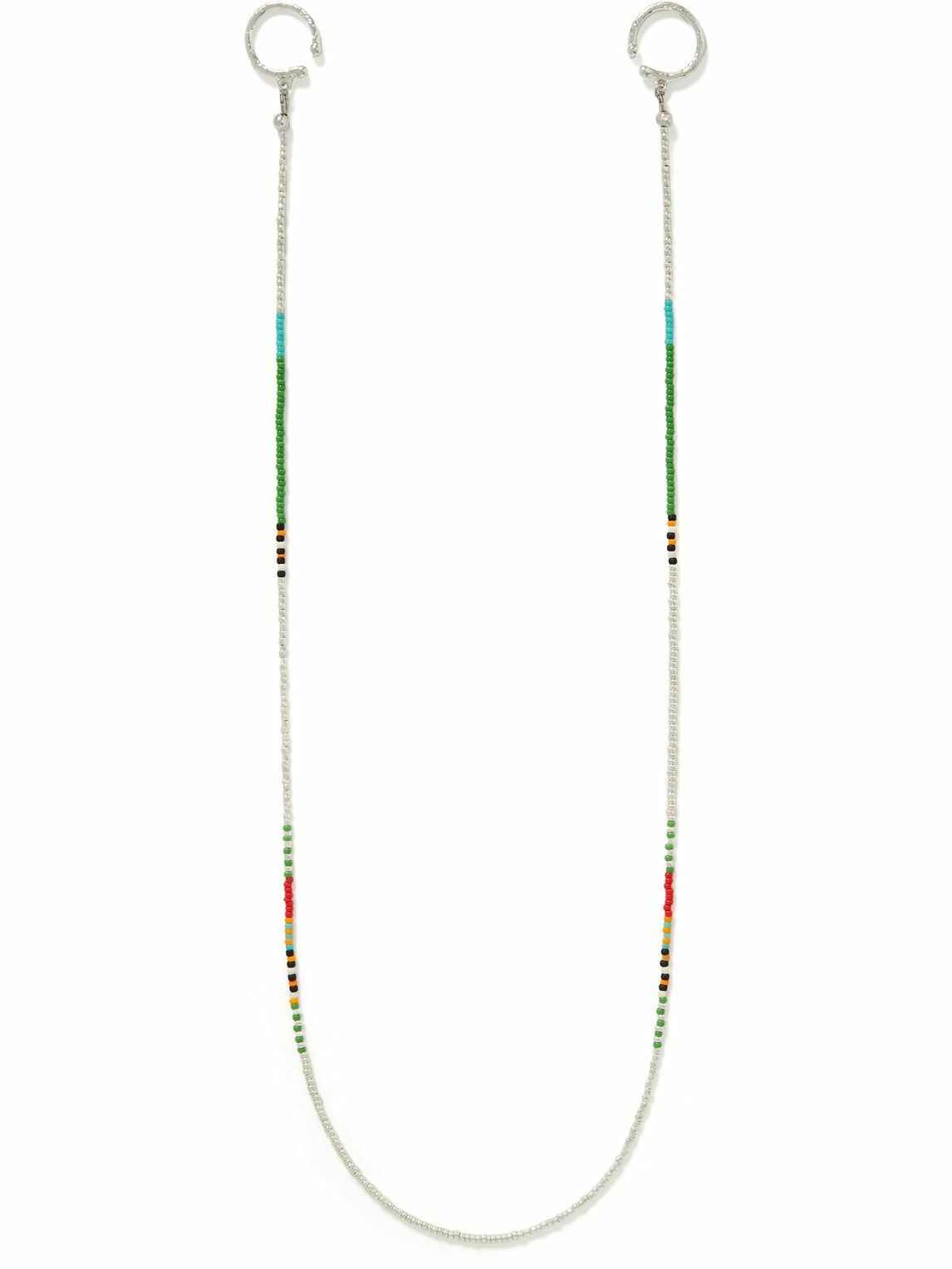 KAPITAL Pueblo SilverTone Beaded Ear Cuff KAPITAL