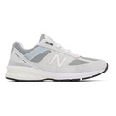 New Balance Grey and Off-White Made In US 990 V5 Sneakers