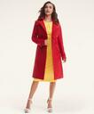 Brooks Brothers Women's Cotton Trench Coat | Red
