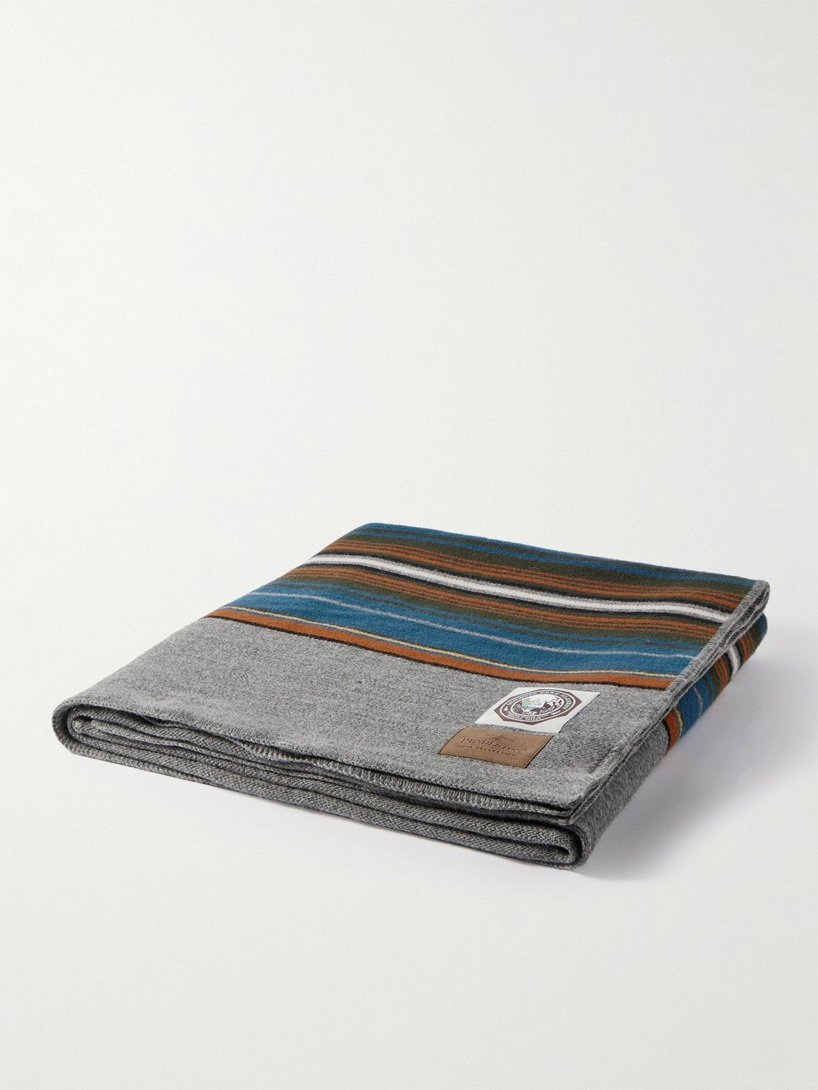 Pendleton Olympic National Park Striped Wool and CottonBlend Throw